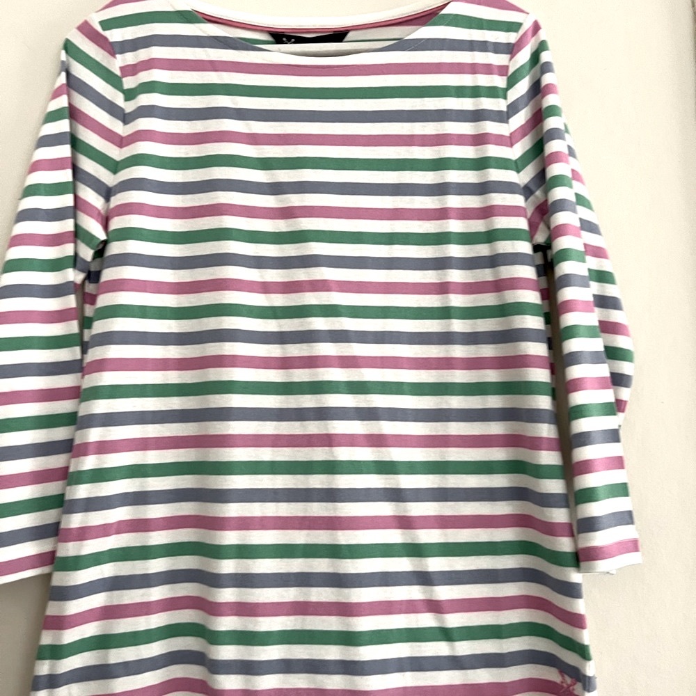 NEW NEW Crew Clothing 3/4 length sleeve top
